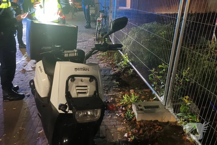 Scooterrijder gewond door ongeval met fietser
