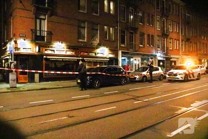 Kogelinslagen bij café De Rab