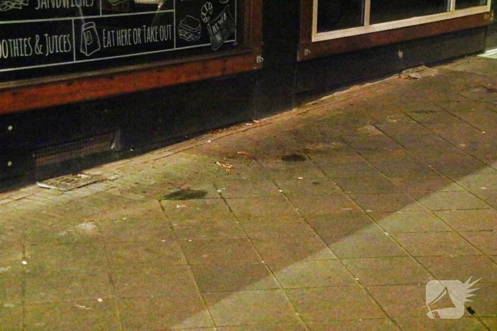 Kogelinslagen bij café De Rab
