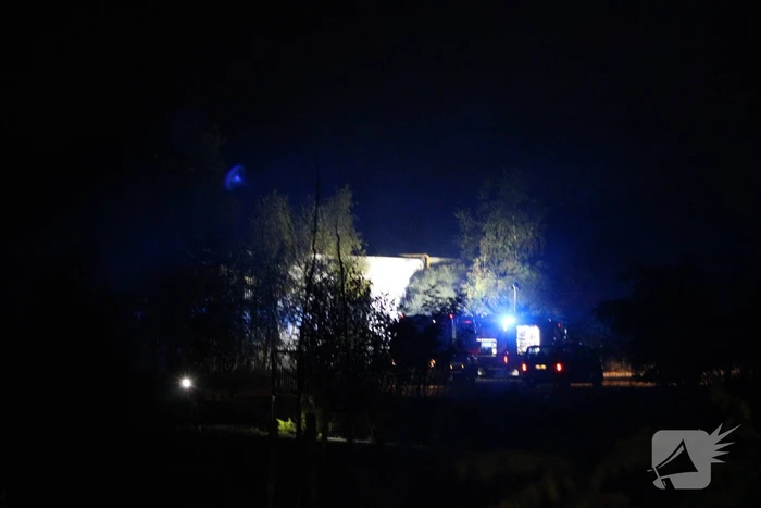 Opnieuw brand in leegstaande loods