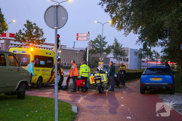 Motorrijder gewond na valpartij bij beruchte stoplicht