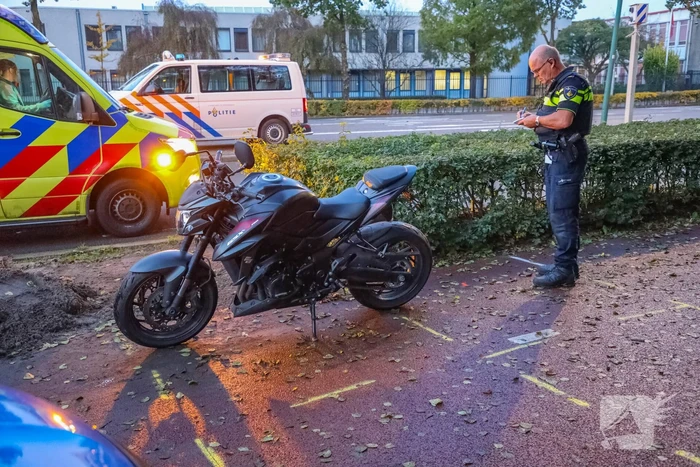 Motorrijder gewond na valpartij bij beruchte stoplicht