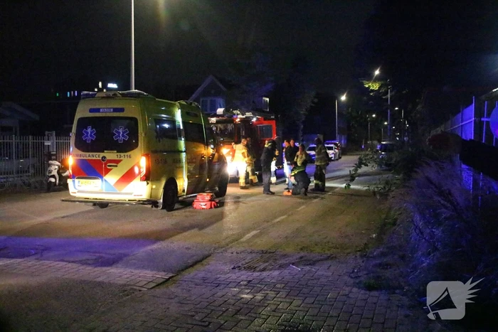 Bewoner van woonboot gewond door explosie