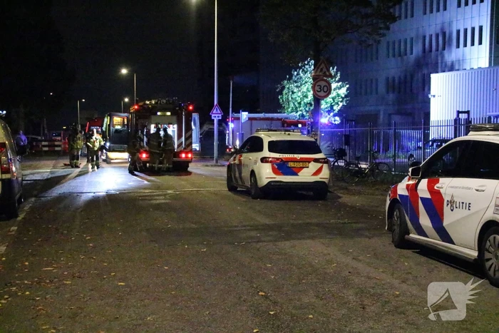 Bewoner van woonboot gewond door explosie
