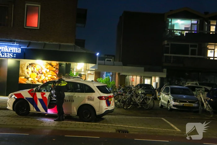 Politieinzet op parkeerterrein bij Jumbo