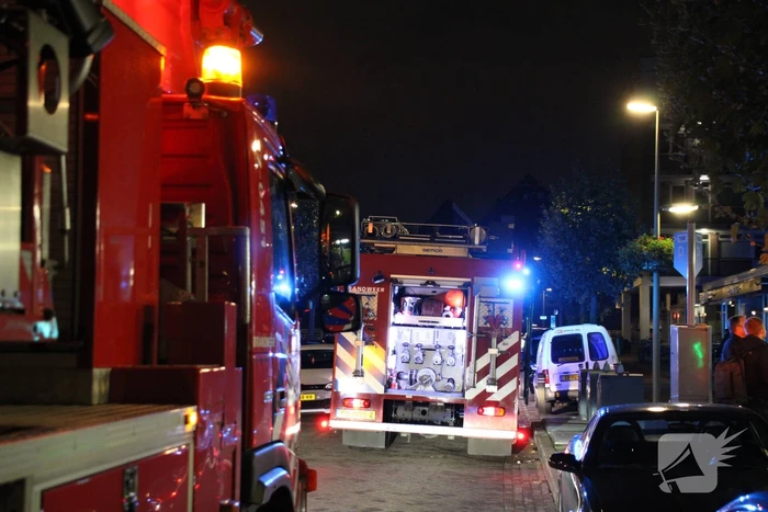Fietsaccu vat vlam in woning