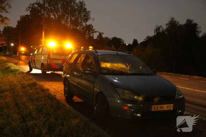 Automobilist botst tegen paal
