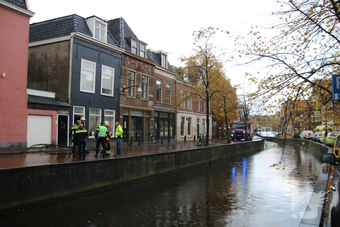 Brand in pand van restaurant Bella Roma