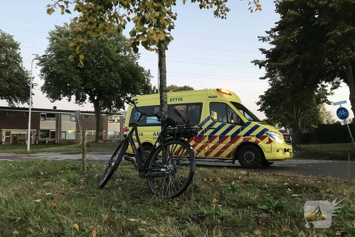 Ongeval tussen personenauto en fietser