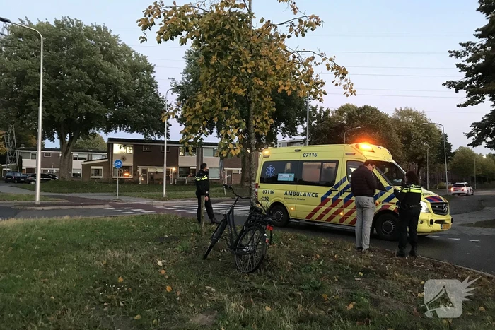 Ongeval tussen personenauto en fietser