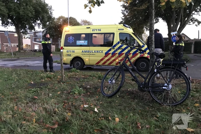 Ongeval tussen personenauto en fietser