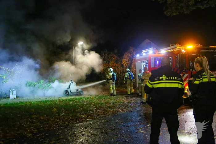Opnieuw brand in deelscooter van Go-Sharing