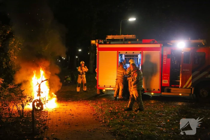 Opnieuw brand in deelscooter van Go-Sharing