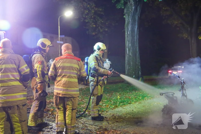 Opnieuw brand in deelscooter van Go-Sharing