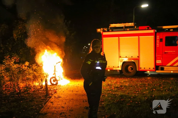 Opnieuw brand in deelscooter van Go-Sharing