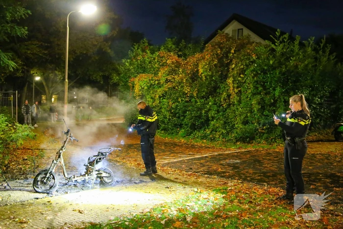 Opnieuw brand in deelscooter van Go-Sharing