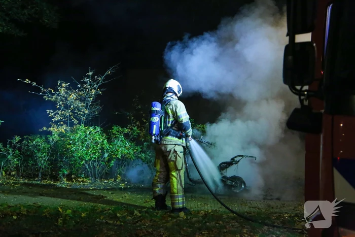 Opnieuw brand in deelscooter van Go-Sharing