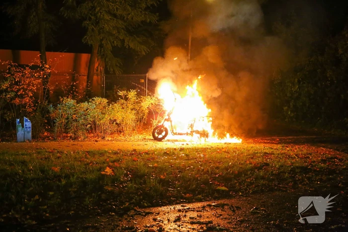 Opnieuw brand in deelscooter van Go-Sharing