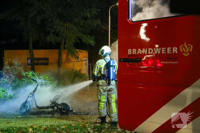 Opnieuw brand in deelscooter van Go-Sharing