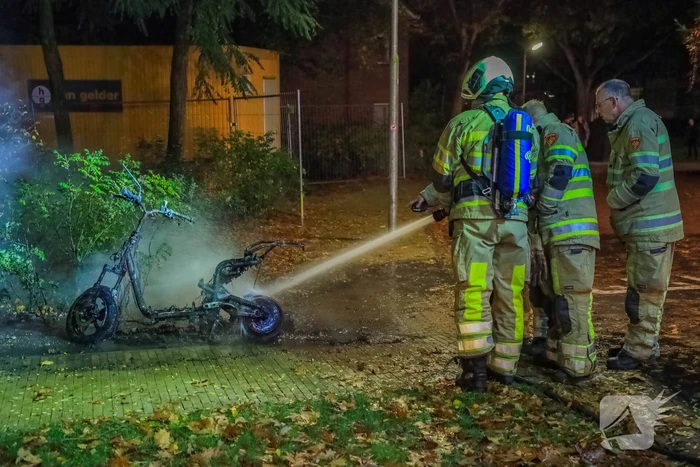 Opnieuw brand in deelscooter van Go-Sharing