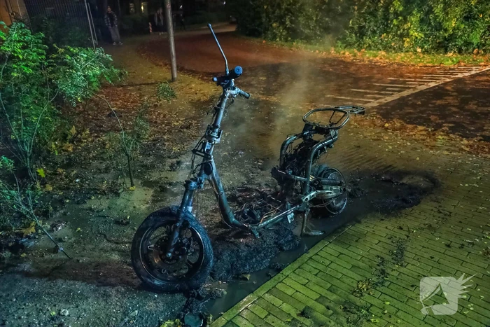 Opnieuw brand in deelscooter van Go-Sharing
