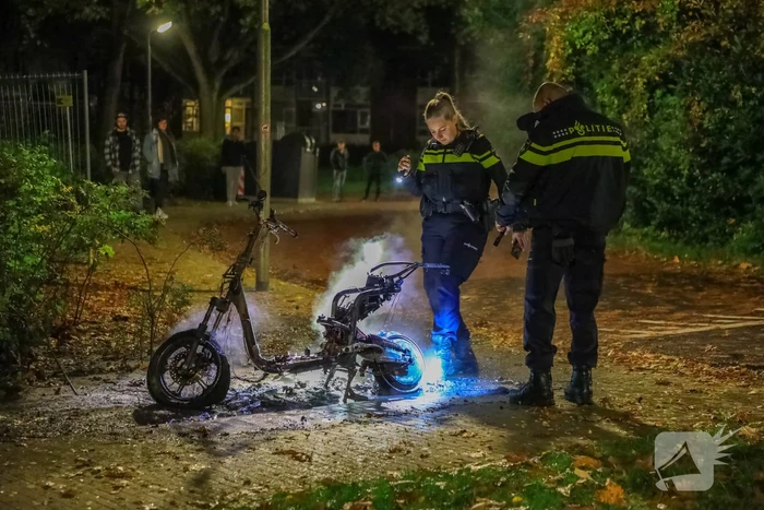 Opnieuw brand in deelscooter van Go-Sharing