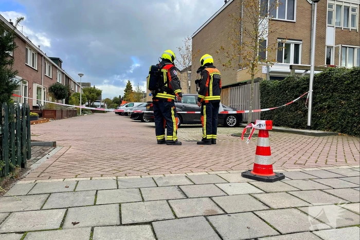Gasleiding geraakt bij werkzaamheden