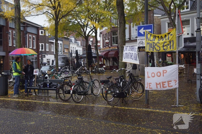 Klimaatactivisten vragen aandacht voor klimaatmars