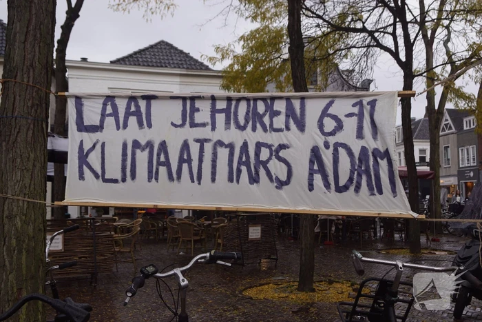 Klimaatactivisten vragen aandacht voor klimaatmars