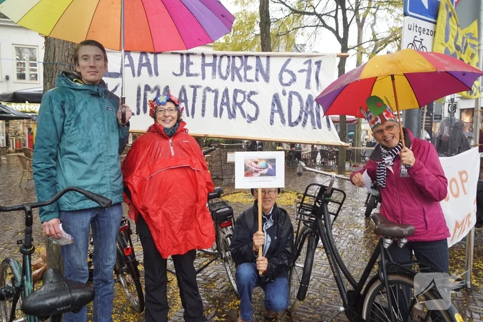 Klimaatactivisten vragen aandacht voor klimaatmars