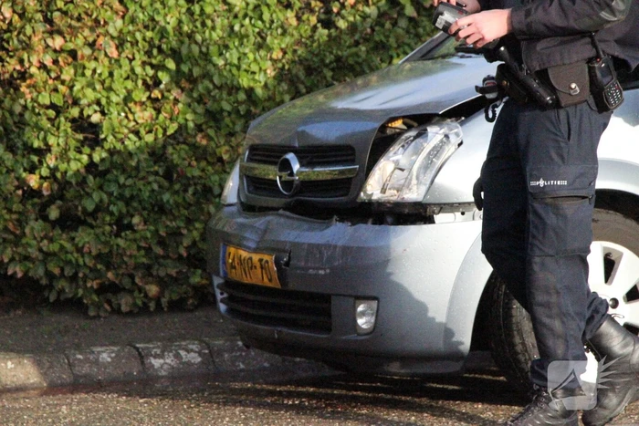 Inzittende gewond bij kop-staart aanrijding