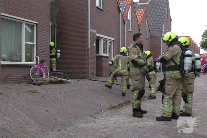 Veel schade door brand bij woning
