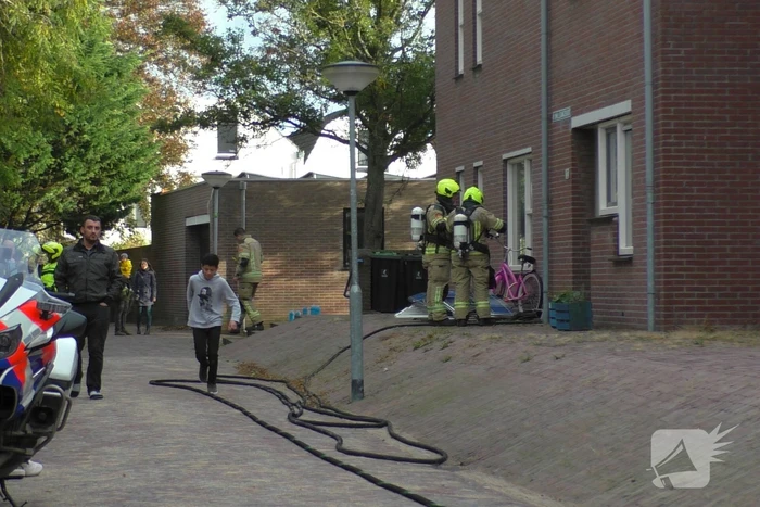 Veel schade door brand bij woning