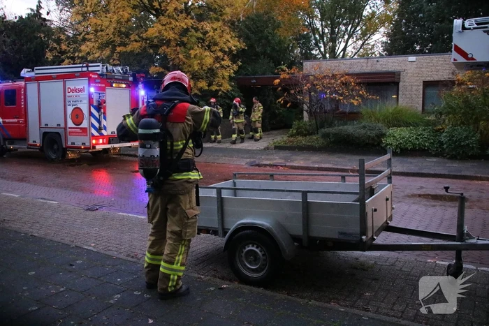 Veel schade door brand in keuken