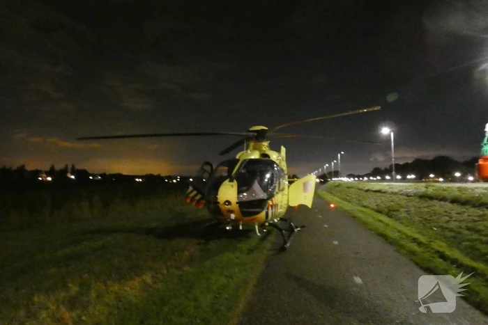 Traumaheli ingezet voor incident