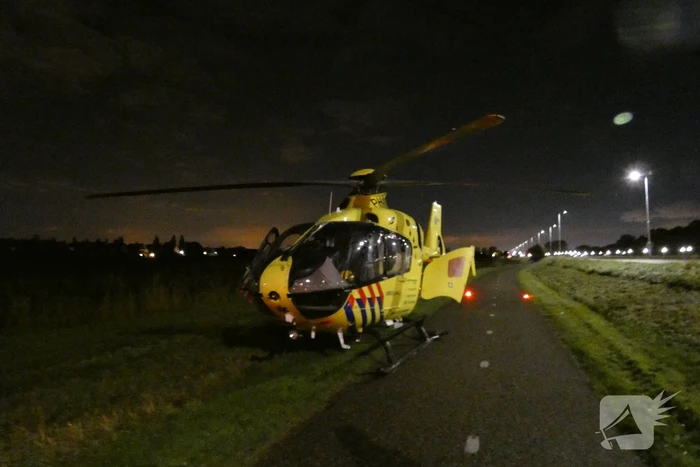 Traumaheli ingezet voor incident