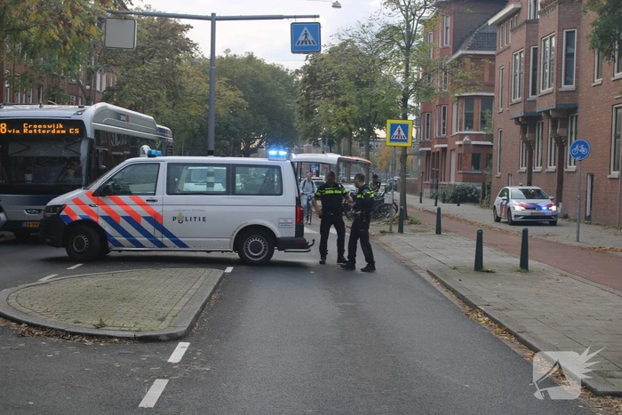 Hevige rookontwikkeling door brand in woning