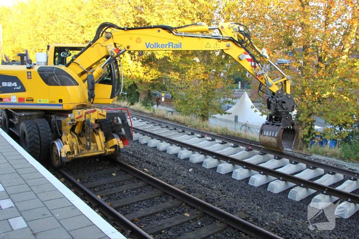 Geen treinverkeer door werkzaamheden aan het spoor