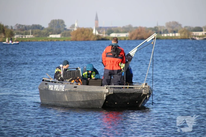 Zoekactie met sonar naar vermist persoon