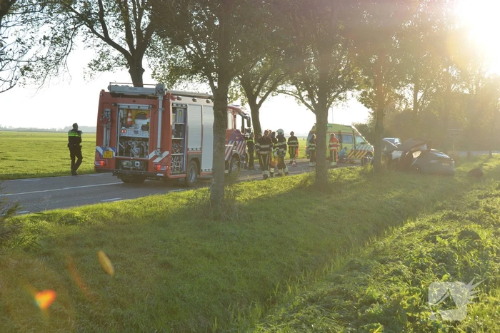 Twee gewonden bij ongeval met tesla