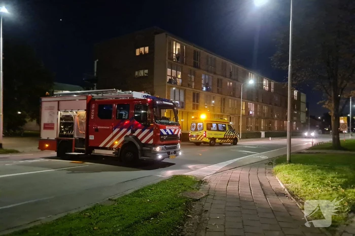 Been van kind klem tussen spaken