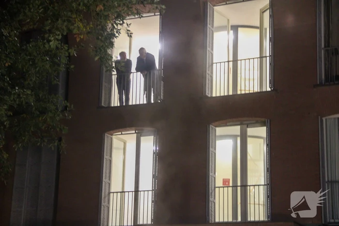 Appartementen ontruimd door brand in trappenhuis