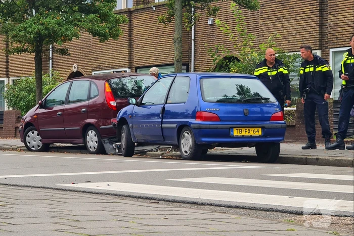 Bestuurder botst tegen boom en gaat ervandoor