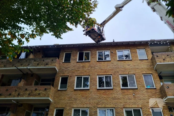 Brand in woning van portiekflat
