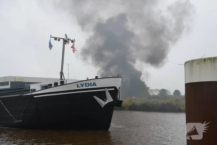 Veel rook bij brand in kraan