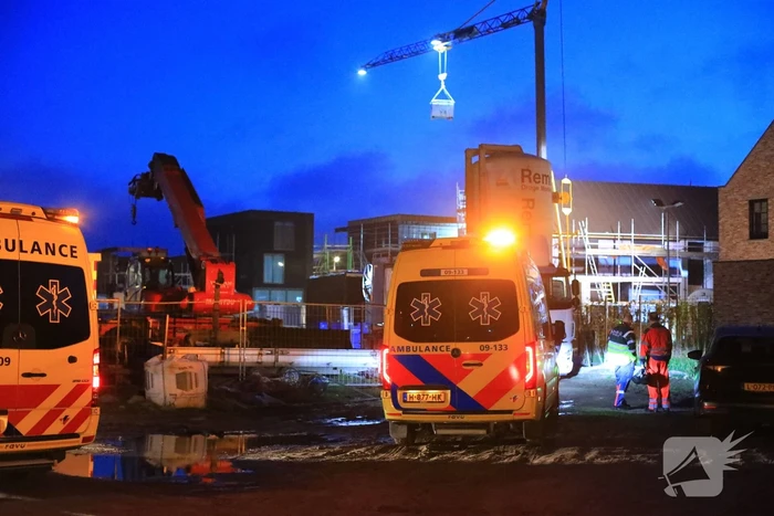Bouwvakker zwaargewond bij ongeval op bouwterrein