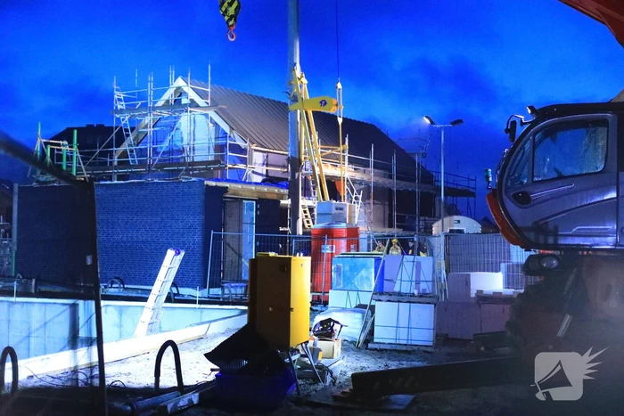Bouwvakker zwaargewond bij ongeval op bouwterrein