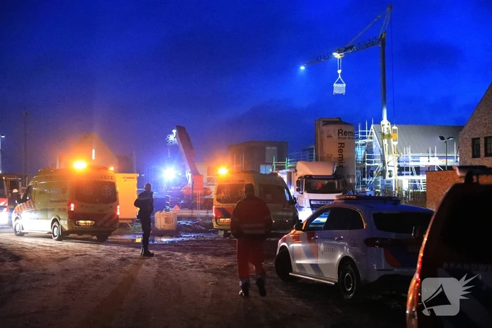 Bouwvakker zwaargewond bij ongeval op bouwterrein