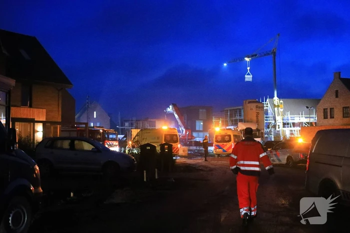 Bouwvakker zwaargewond bij ongeval op bouwterrein