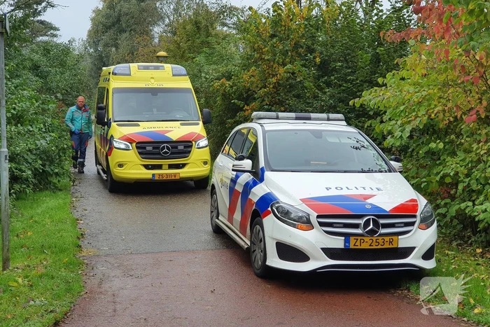 Fietsster gewond bij valpartij